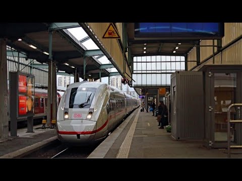 ICE4 | ICE 577 aus Stuttgart HBF (ICE4/BR412) Ausfahrt nach Hamburg Altona
