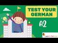 Test Your German Level A2 November Special Teste Dein Deutsch Learn German