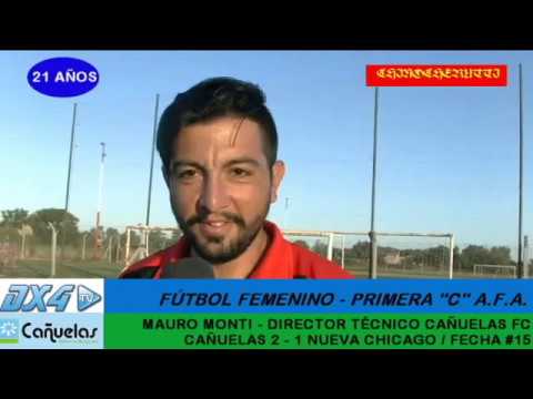 FÚTBOL FEMENINO - CAÑUELAS FC 2 - 1 NUEVA CHICAGO