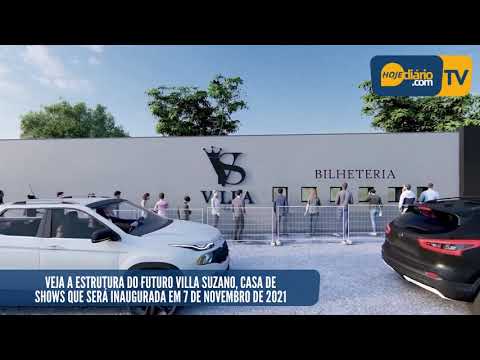 Completa, casa de shows Villa Suzano, será inaugurada em 7 de novembro de 2021; Veja a estrutura