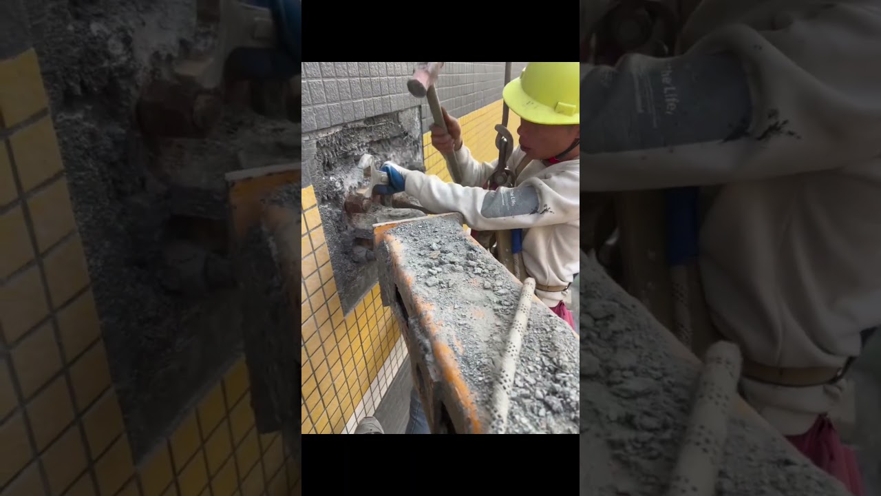 Clever Scaffold Dismantling Hacks! #ConstructionTips #PracticalWisdom