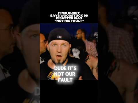 Fred Durst von Limp Bizkit sagt, das Woodstock-Desaster von 1999 sei „nicht seine Schuld“ gewesen...