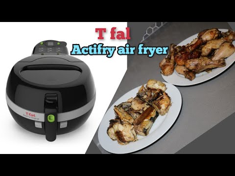 T FAL ACTIFRY AIR FRYER review & unboxing // chicken & fish recipes