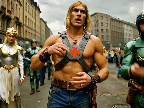 He-Man Takes Berlin Like the Techno Viking!