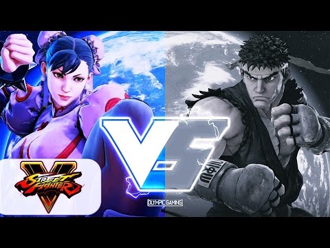 Alioune Sensei (Chun li) Vs LiangHuBBB (Ryu) Street Fighter 5/V Gameplay