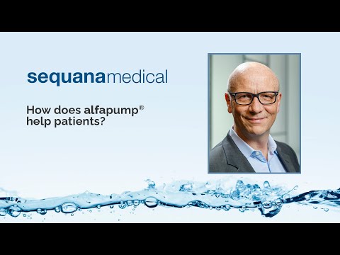 How does alfapump® help patients?
