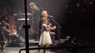 Andrea Bocelli Hallelujah with Daughter Virginia, Sacramento Ca. October 23, 2021