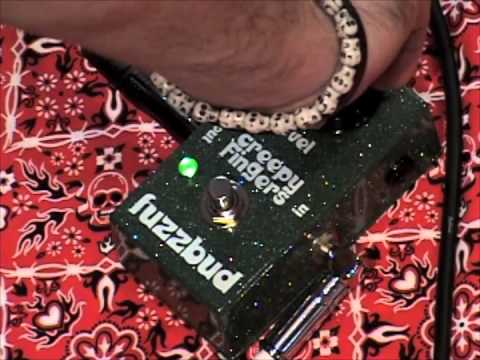 Creepy Fingers Effects FUZZBUD fuzz guitar effects pedal demo