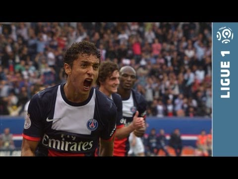 1st goal in Ligue1 MARQUINHOS (41') - Paris Saint-Germain - Toulouse FC (2-0) - 2013/2014
