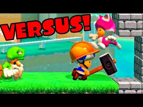 Super Mario Maker 2 Versus Multiplayer Road to Pink S+ #10