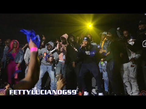 POPPA DA DON X DAVE EAST X FIVIO FOREIGN X FETTY LUCIANO & MORE DO A SHOW IN CT FOR NIPSEY HUSSLE