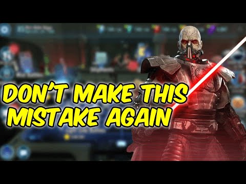 Do This Right Now Or Else... SWGOH