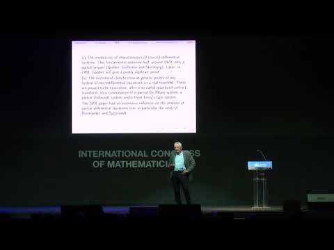 Masaki Kashiwara's Chern Medal Laudatio — Pierre Schapira — ICM2018