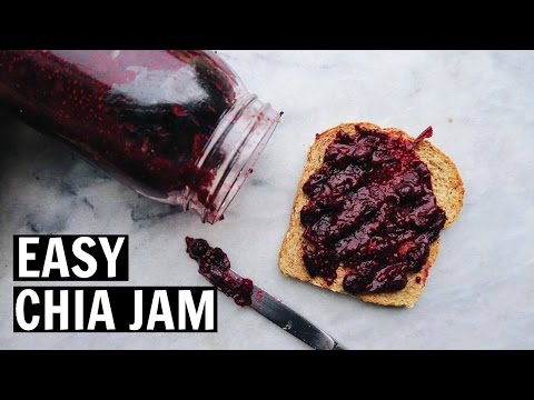 2 INGREDIENT CHIA JAM (Healthy, Easy, Fast)