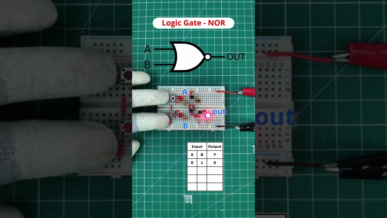 Logic Gate - NOR #shorts
