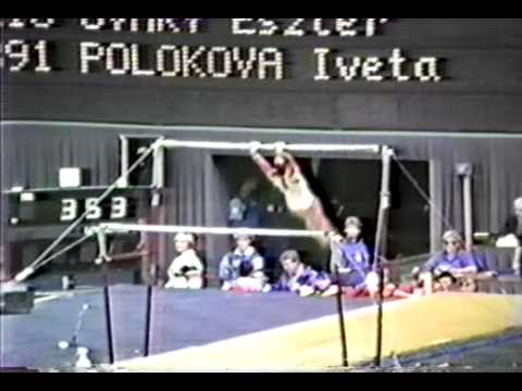1st AA Aurelia Dobre UB - 1987 World Gymnastics Championships 9.975