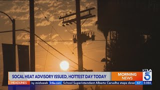 Heat advisory continues as temps peak Wednesday