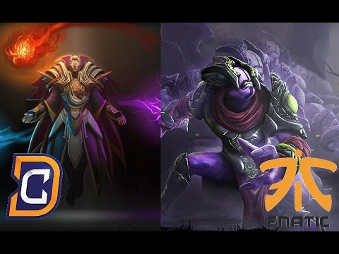 [AMAZING] DC vs Fnatic Lower Bracket Round 5 Game 2 Day 5 Main Event TI6 - w33's Invoker is insane