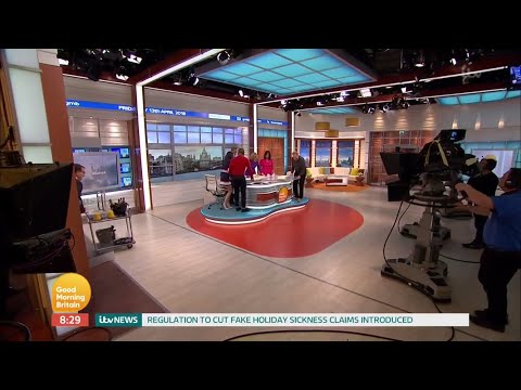 Good Morning Britain (Closing) Last Show From ITV Studios - 13th April 2018
