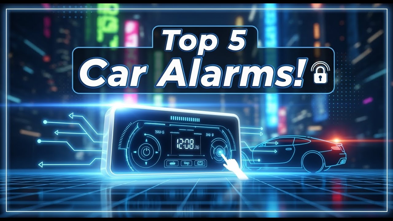 TOP 5 Best Car Alarm Systems 2026 | Protect Your Vehicle with These High Tech Alarms