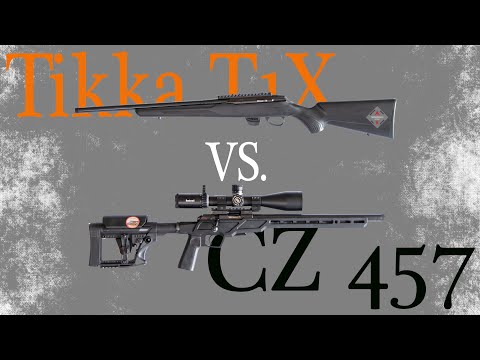 CZ457 vs. Tikka T1X | That Was Close!