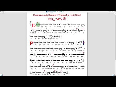 Dumnezeu este Domnul + Troparul Învierii de Macarie Ieromonahul Glas 4