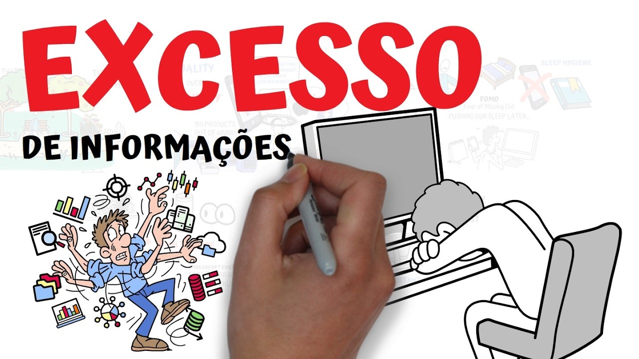 Como o EXCESSO DE INFORMAÇÕES está DESTRUINDO seu cérebro | SejaUmaPessoaMelhor