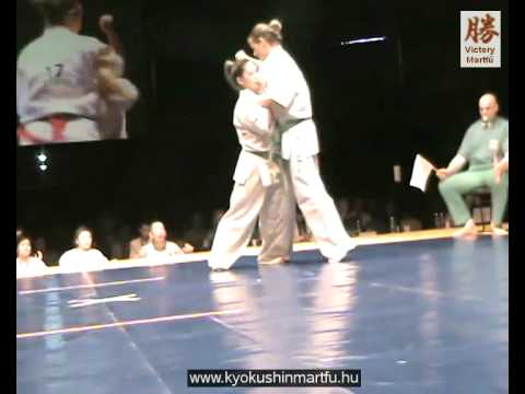 Shinkyokushin World Cup 09 - Ábrahám Edit - Misaki Sato