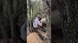 Video thumbnail of Amagatall esquerra, 6b+. La Comarca