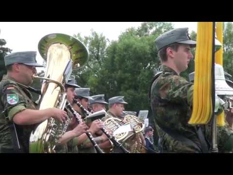 Teil 8/9 Gelöbnis 17.07.17 In Heideck. Der "Laridah Marsch"
