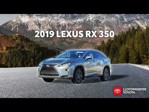 2019 Lexus RX RX 350 Auto in Gray for sale at Lloydminster Toyota in Lloydminster, AB