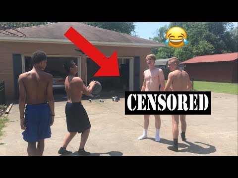 BASKETBALL STRIP CHALLENGE! (WE TOOK O