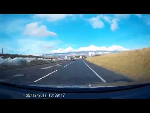 Drive Vysoké Tatry: D1 - Starý Smokovec - Štrbské pleso - Štrba - D1, Timelapse