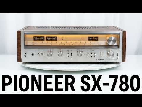 πΆβ¨ Pioneer SX-780 / SX780 Vintage Stereo Receiver w/ Wood Cabinet β Serviced, STK-0050 Replaced, LED Dial, Clean image 19