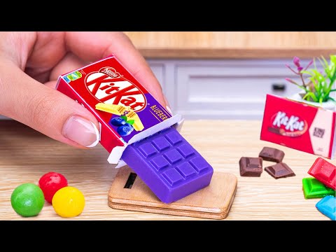 Amazing KitKat Cake Dessert | Sweet Japan-Style Mini Rainbow KitKat Chocolate Cake Decorating Ideas