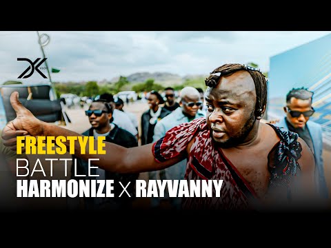 FreeStyle Harmonize X Rayvanny Back Stage - DK VLOG