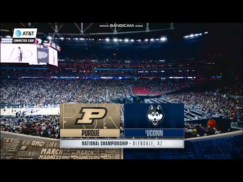 2024 NCAA Basketball National Championship on TBS intro | 1 Purdue vs 1 UConn | 4/8/24