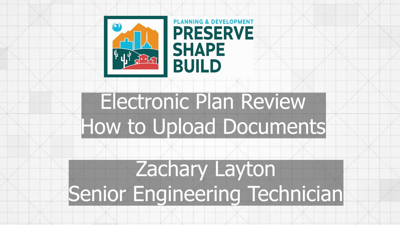 Uploading Plans to EPR