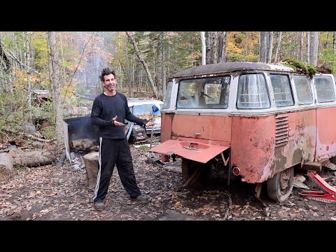 Rare 15 window VW Bus Found & Rescued 60 Years Later