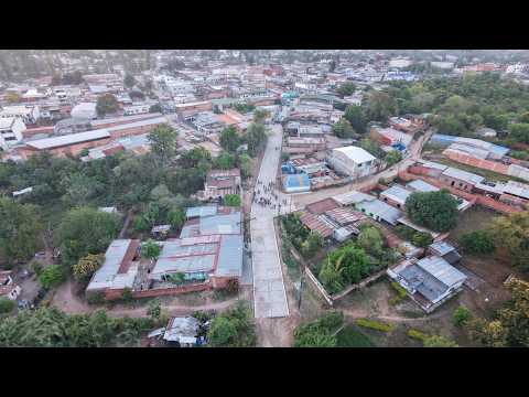Salvador Mazza: Inauguraron el pavimento del barrio 1° de Mayo