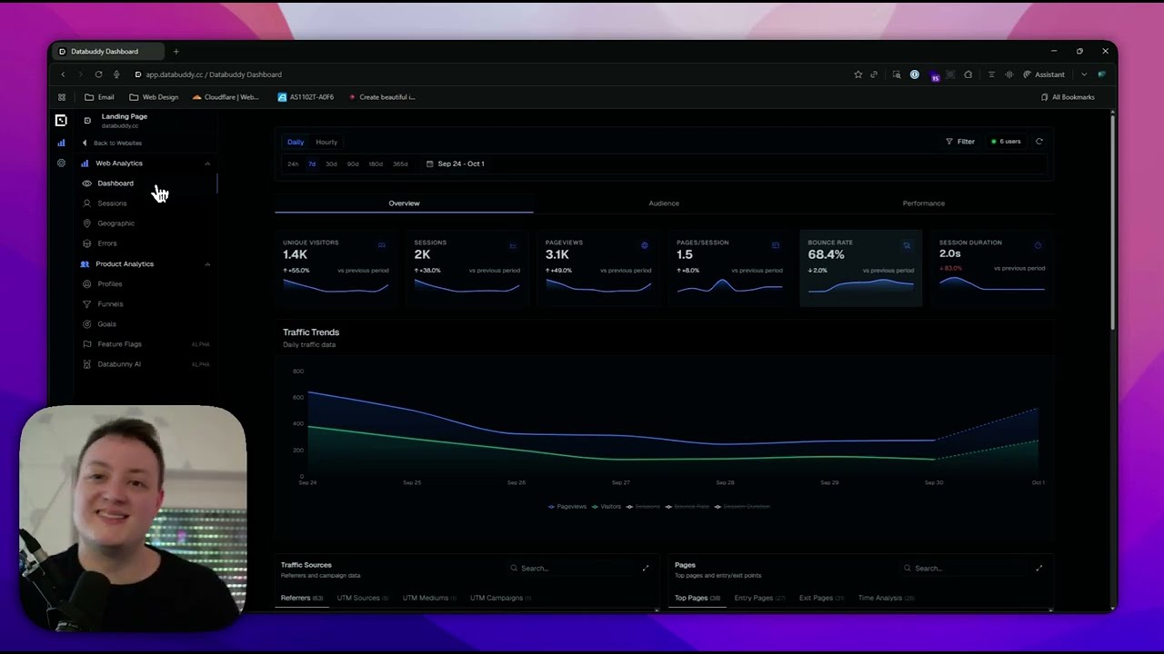 Databuddy video preview