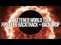 Sweetener World Tour [Full US Leg Backtrack + Backdrop]