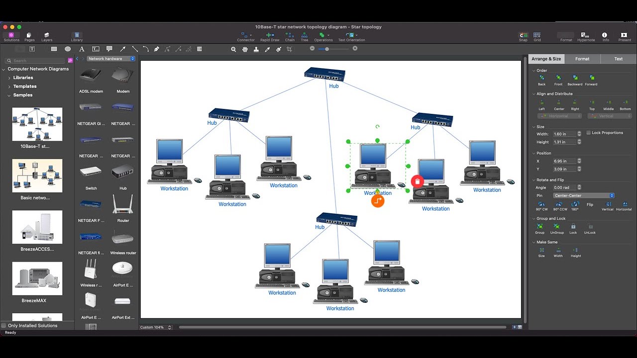 How To Create Network Topology Diagram