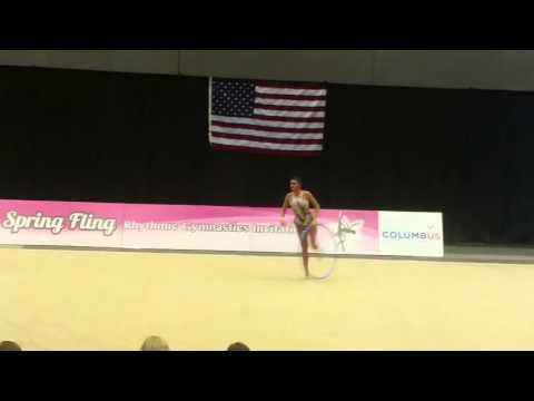 Varvara Filiou 2016 Spring Fling hoop