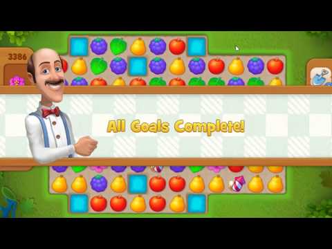 Gardenscapes level 3386