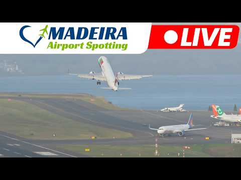 LIVE BIG CROSSWIND Action at Madeira Island Airport 04.03.2026 PT 2