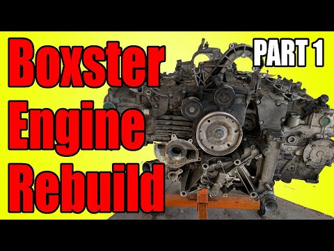 Rebuilding Porsche Boxster 986 and Porsche Carrera 996 911 m96 Engine Part 1