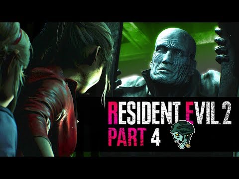 Resident Evil 2 Remake Gameplay Walkthrough Part 4 - "Find The Way Out" (Leon's Story)