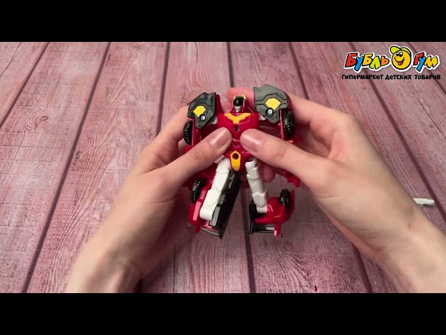 Игрушка Hello Carbot Трансформер Найт 12см - видео