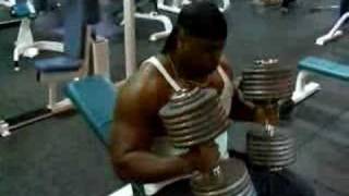 Dre G's Whole Chest Workout Compilation Video #1 -Pyramiding